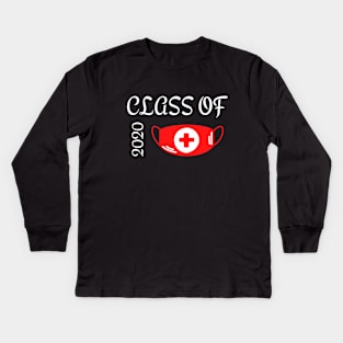 Class of 2020 designed by Qrotero Kids Long Sleeve T-Shirt